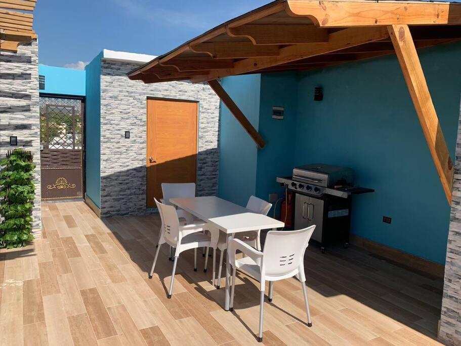 Barahona Apart. Bbq, Jacuzzi Y Vista Al Mar, 4Hb/Ac. 아파트 외부 사진