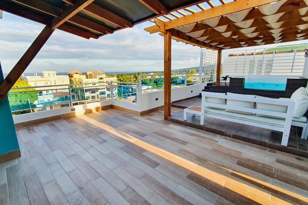 Barahona Apart. Bbq, Jacuzzi Y Vista Al Mar, 4Hb/Ac. 아파트 외부 사진
