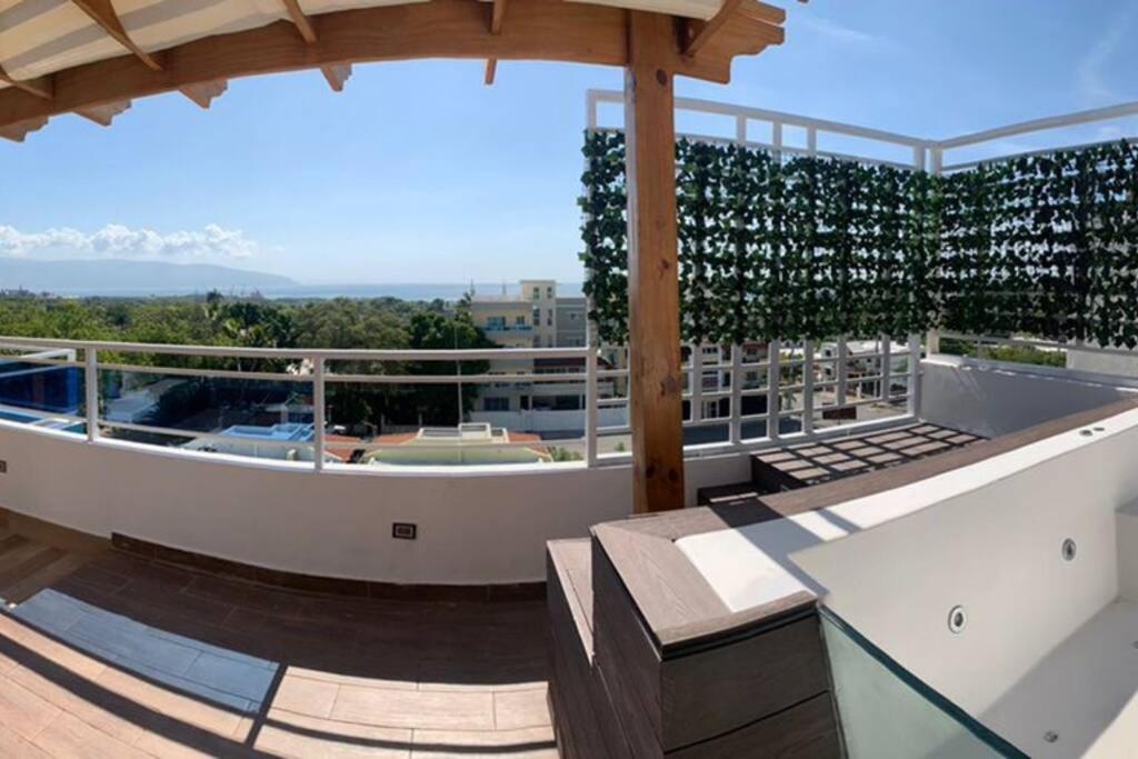 Barahona Apart. Bbq, Jacuzzi Y Vista Al Mar, 4Hb/Ac. 아파트 외부 사진